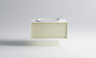 Тумба с раковиной Astra-Form Фрейм 4631177713958 100 см бежевый матовый